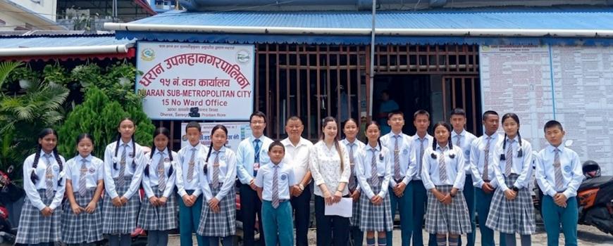 हिबिस्कस बाल क्लबका पदाधिकारी र वडाध्यक्षवीच परिचतायत्मक कार्यक्रम सम्पन्न हिबिस्कस बाल क्लबका पदाधिकारी र वडाध्यक्षवीच परिचतायत्मक कार्यक्रम सम्पन्न